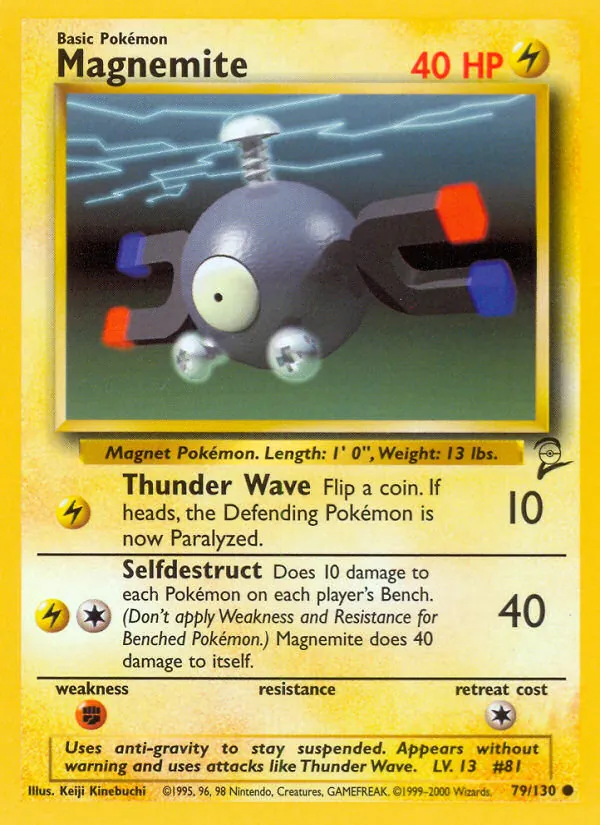 Magnemite, Base Set 2 079/130