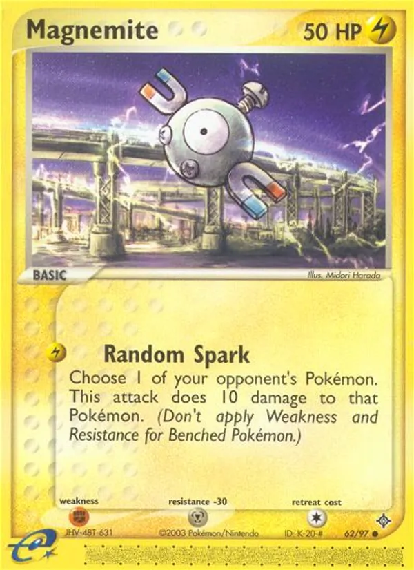 Magnemite, Dragon 062/097