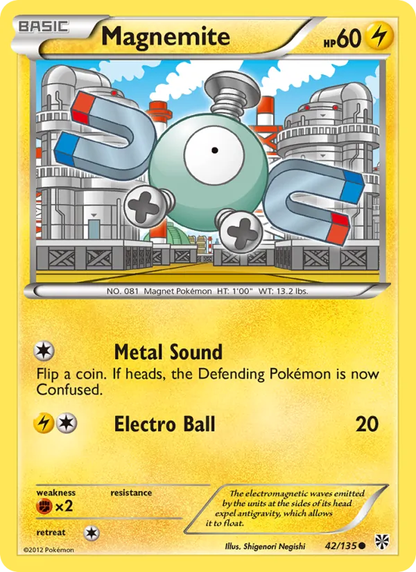 Magnemite, Plasma Storm 042/135