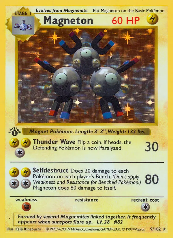 Magneton, Base 009/102