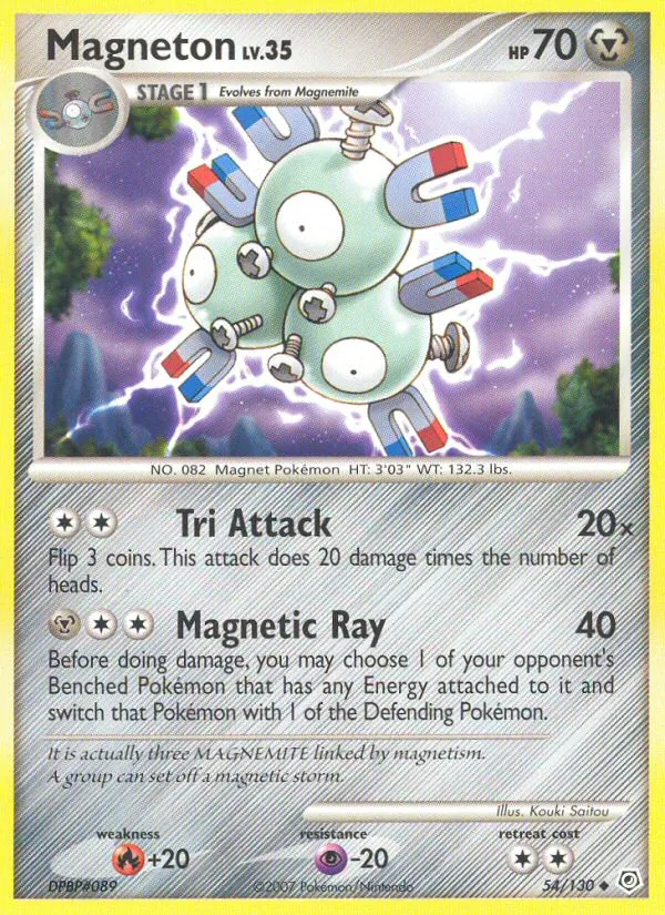 Magneton, Diamond & Pearl 054/130