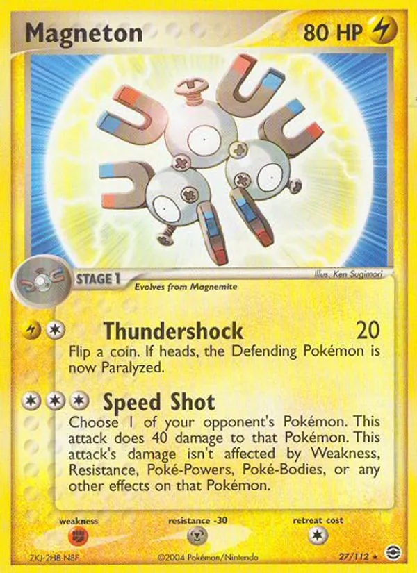 Magneton, FireRed & LeafGreen 027/112