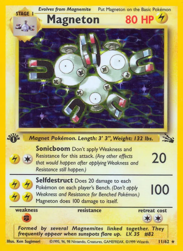 Magneton, Fossil 011/062