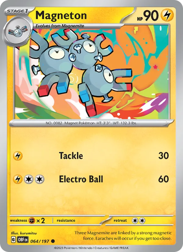 Magneton, Obsidian Flames 064/197