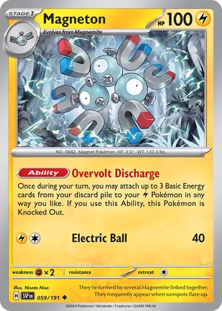 Magneton, Surging Sparks 059/191
