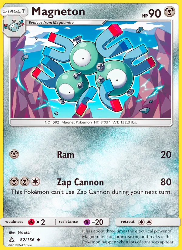 Magneton, Ultra Prism 082/156