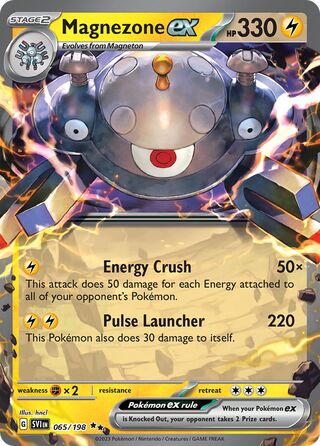 Magnezone EX, Play! Pokémon Prize Pack Series Three 065/198