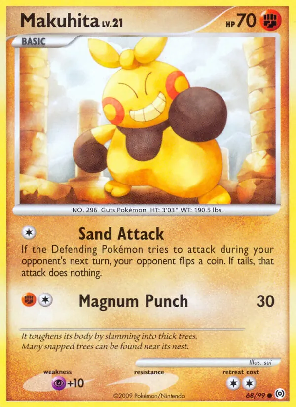 Makuhita, Arceus 068/099