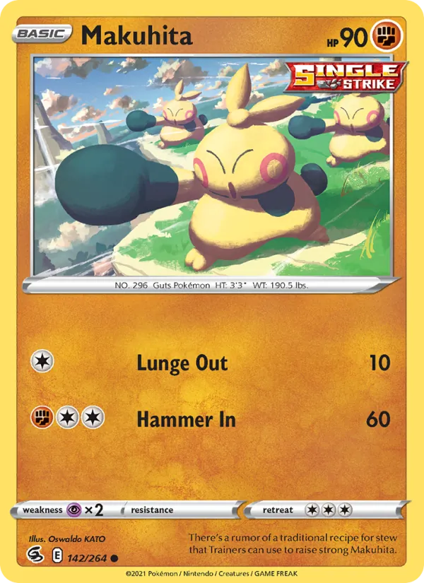 Makuhita, Fusion Strike 142/264