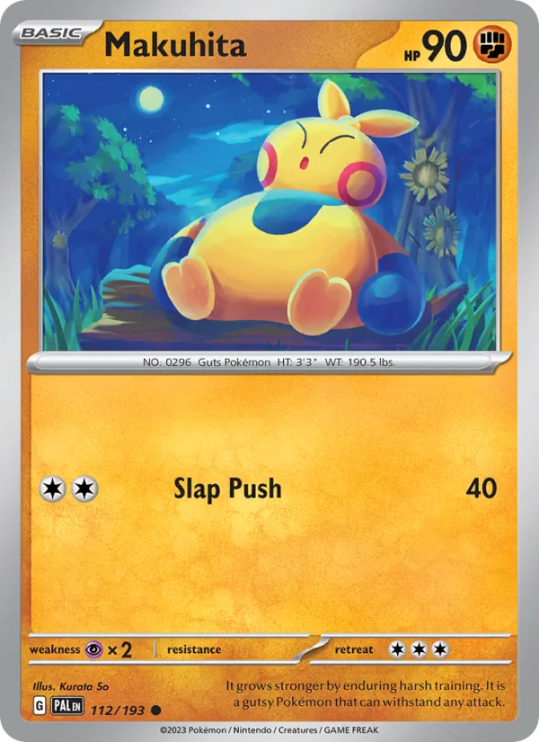 Makuhita, Paldea Evolved 112/193