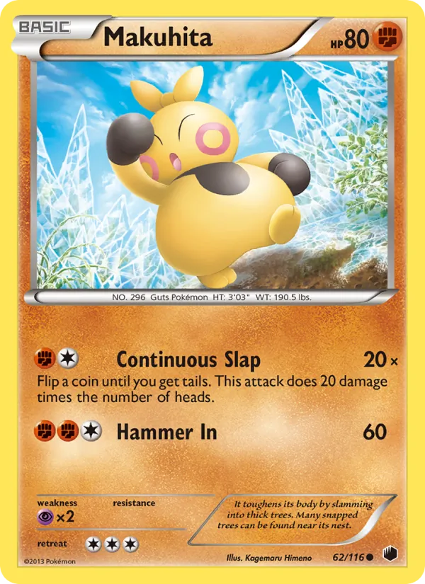 Makuhita, Plasma Freeze 062/116