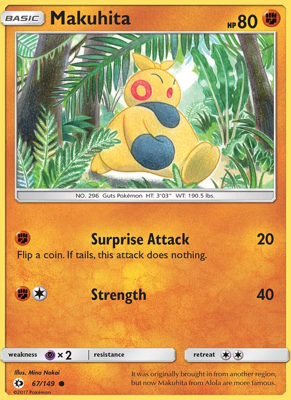Makuhita, Sun & Moon 067/149