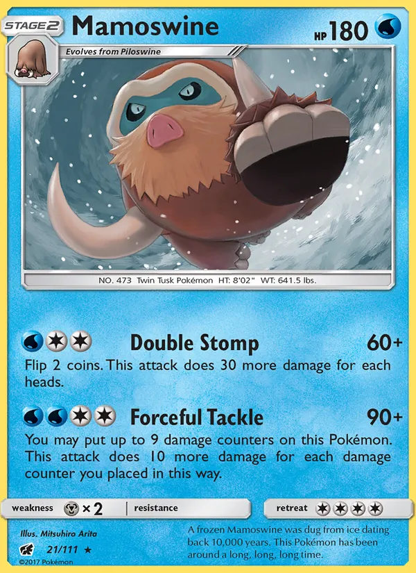 Mamoswine, Crimson Invasion 021/111