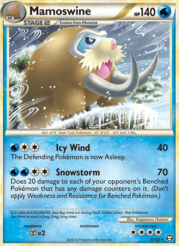 Mamoswine, Triumphant 005/102