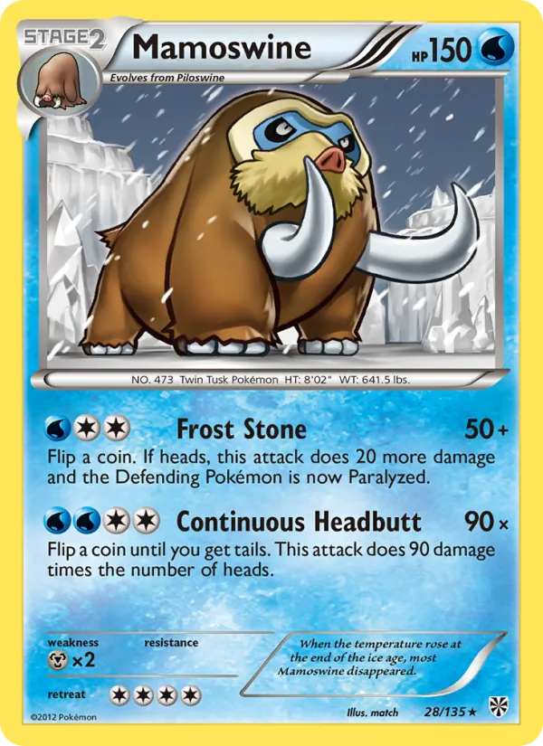 Mamoswine, Plasma Storm 028/135