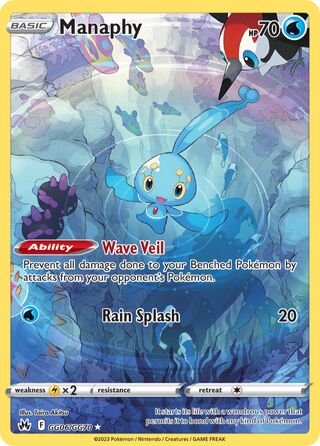 Manaphy, Crown Zenith Galarian Gallery GG06/70