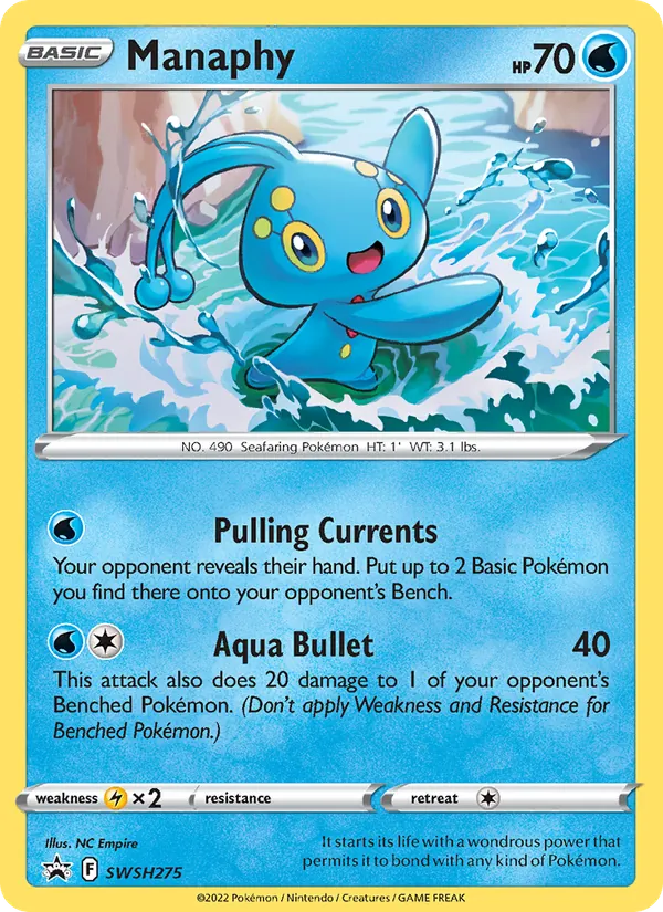 Manaphy, SWSH Black Star Promos SWSH275/307