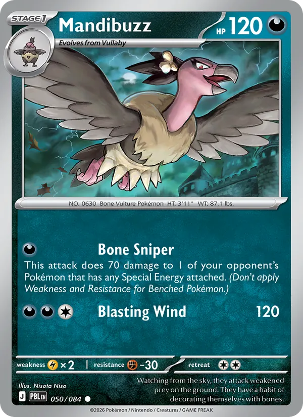 Mandibuzz, Pitch Black 050/084