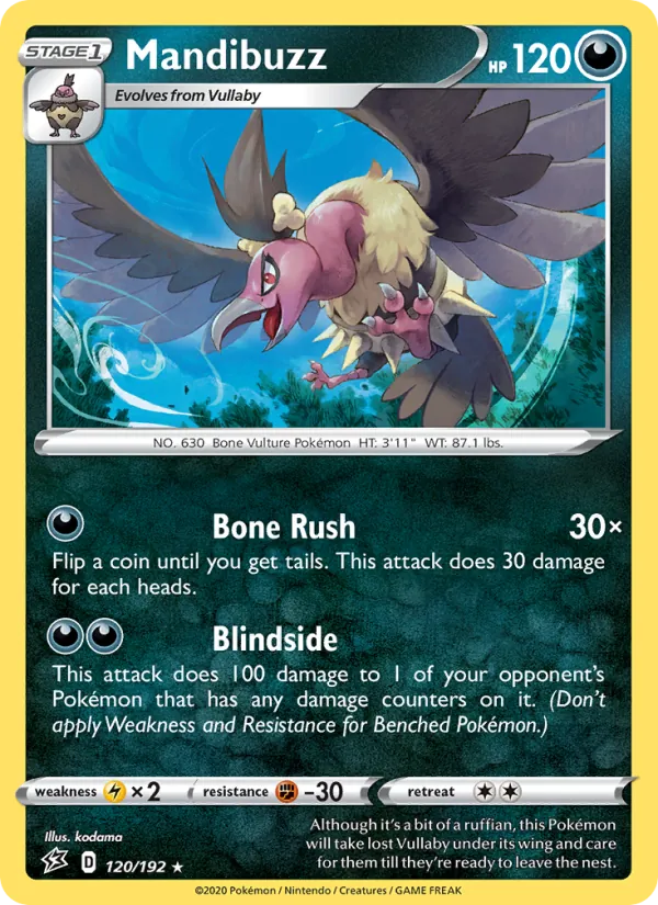 Mandibuzz, Rebel Clash 120/192