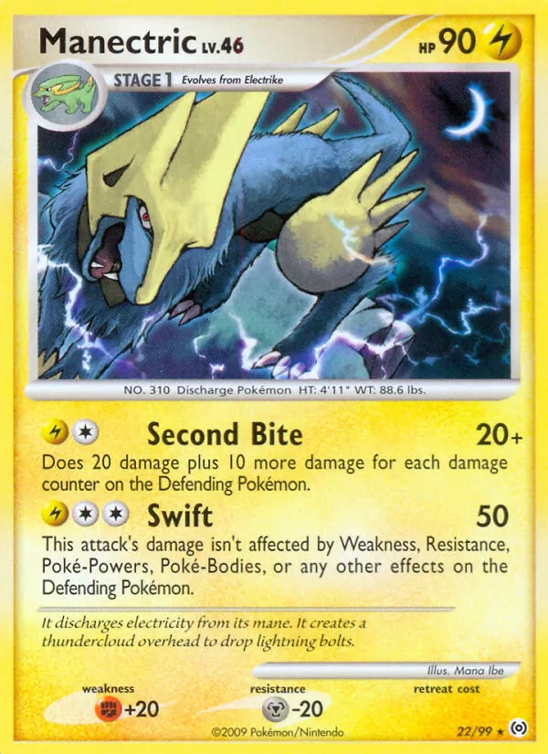 Manectric, Arceus 022/099