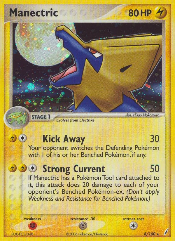 Manectric, Crystal Guardians 008/100