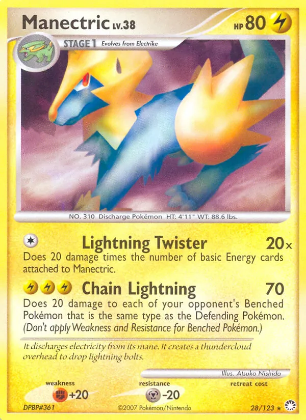 Manectric, Mysterious Treasures 028/123
