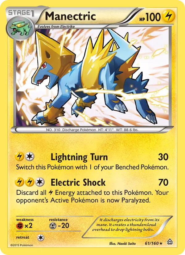 Manectric, Primal Clash 061/160