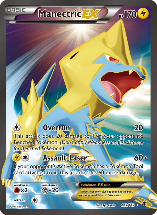 Manectric EX, Phantom Forces 113/119