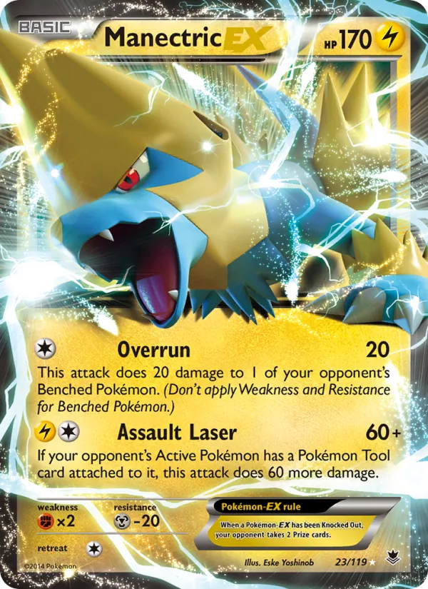 Manectric EX, Phantom Forces 023/119