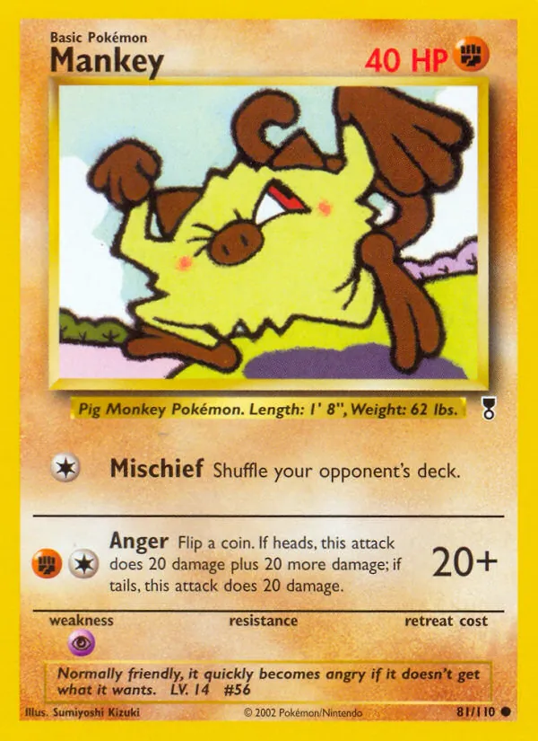 Mankey, Legendary Collection 081/110