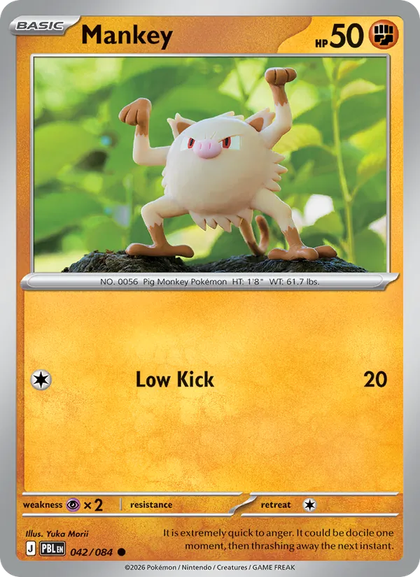 Mankey, Pitch Black 042/084