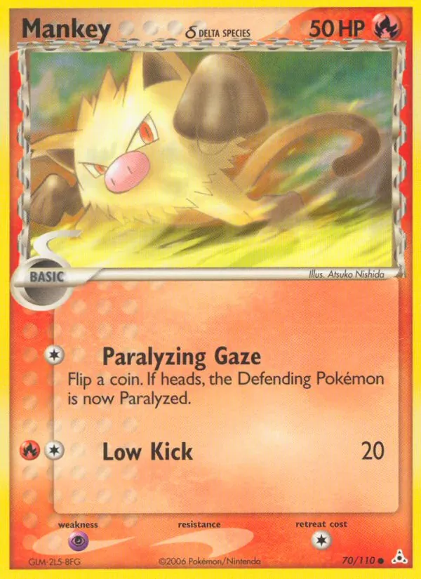 Mankey δ, Holon Phantoms 070/110