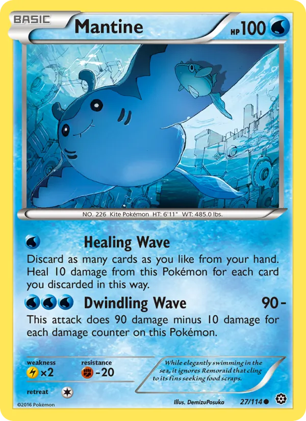 Mantine, Steam Siege 027/114