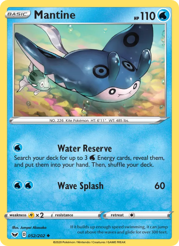 Mantine, Sword & Shield 052/202