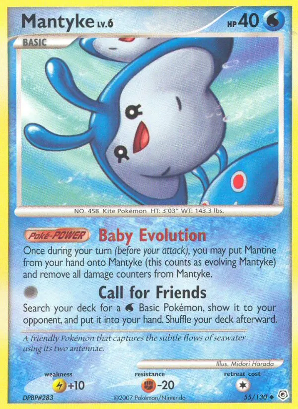 Mantyke, Diamond & Pearl 055/130