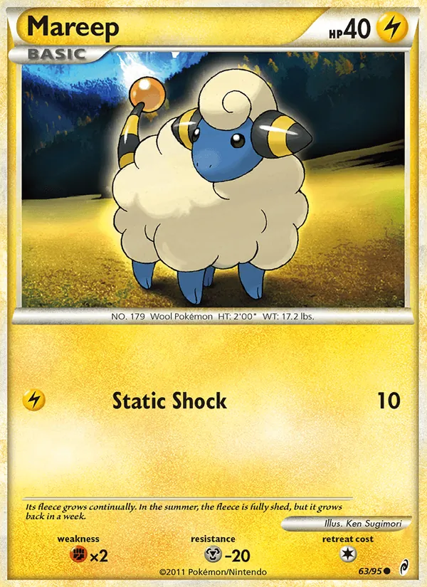 Mareep, Call of Legends 063/095