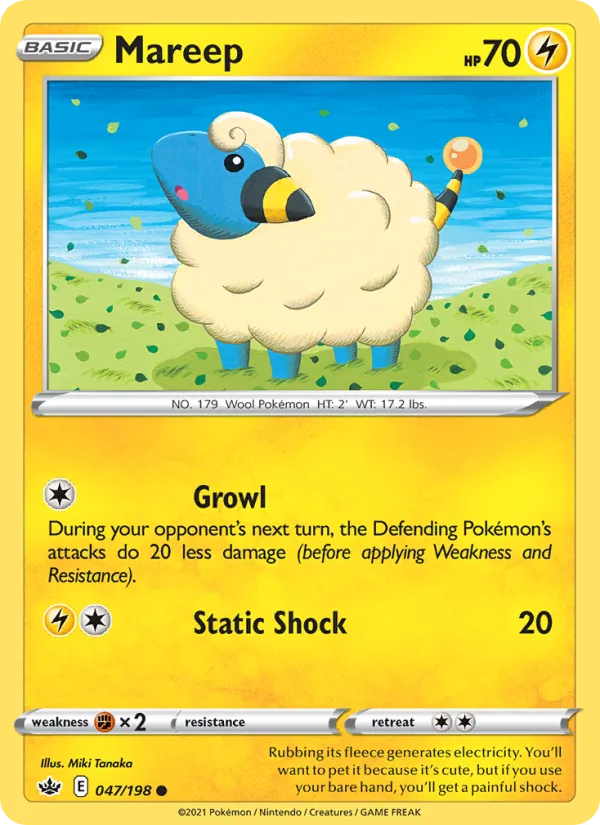 Mareep, Chilling Reign 047/198