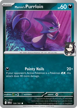 Marnie's Purrloin, Destined Rivals 130/182