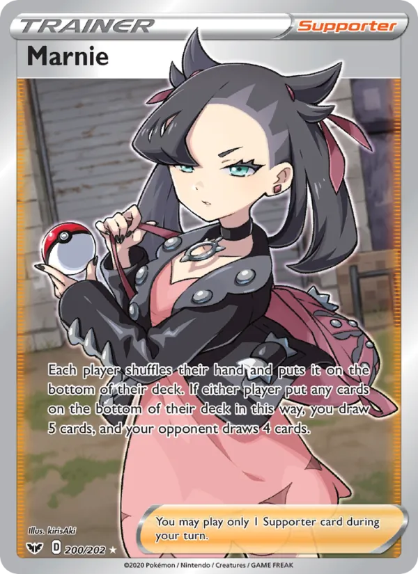 Marnie, Sword & Shield 200/202
