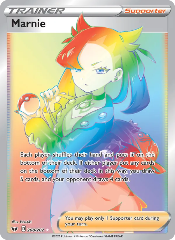 Marnie, Sword & Shield 208/202