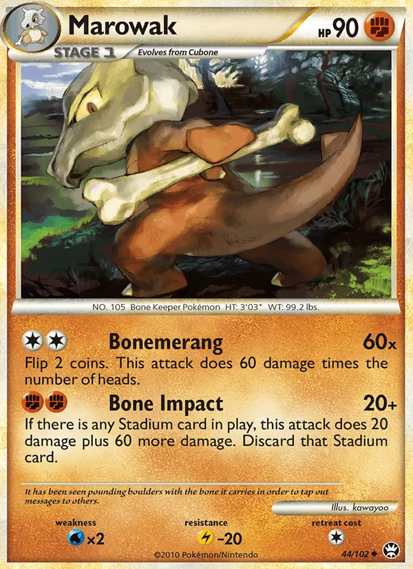 Marowak, Triumphant 044/102