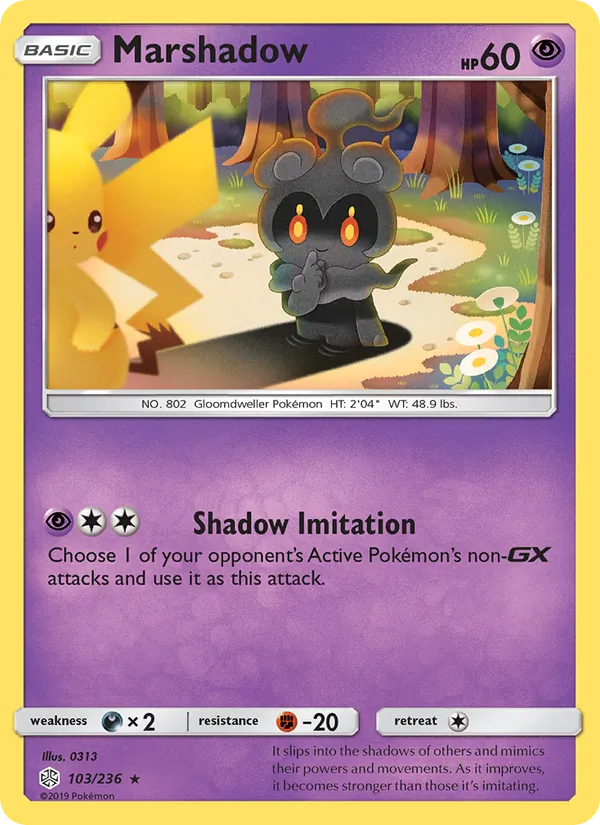 Marshadow, Cosmic Eclipse 103/236