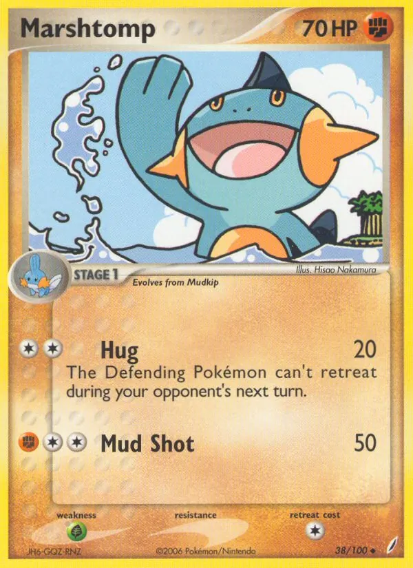 Marshtomp, Crystal Guardians 038/100