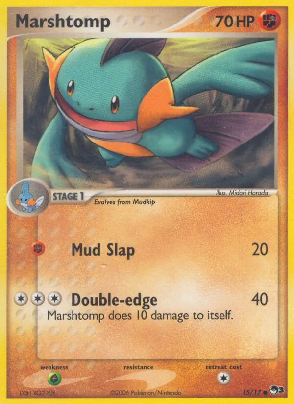 Marshtomp, POP Series 3 015/017