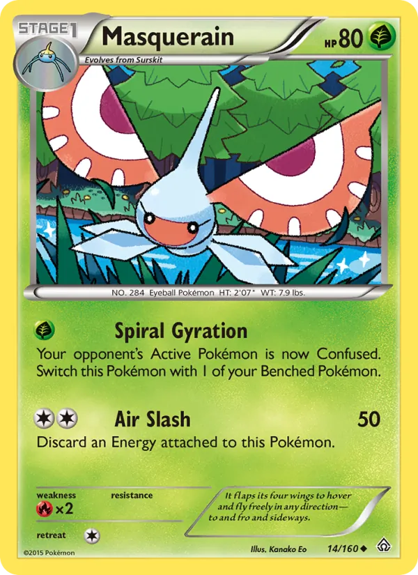 Masquerain, Primal Clash 014/160
