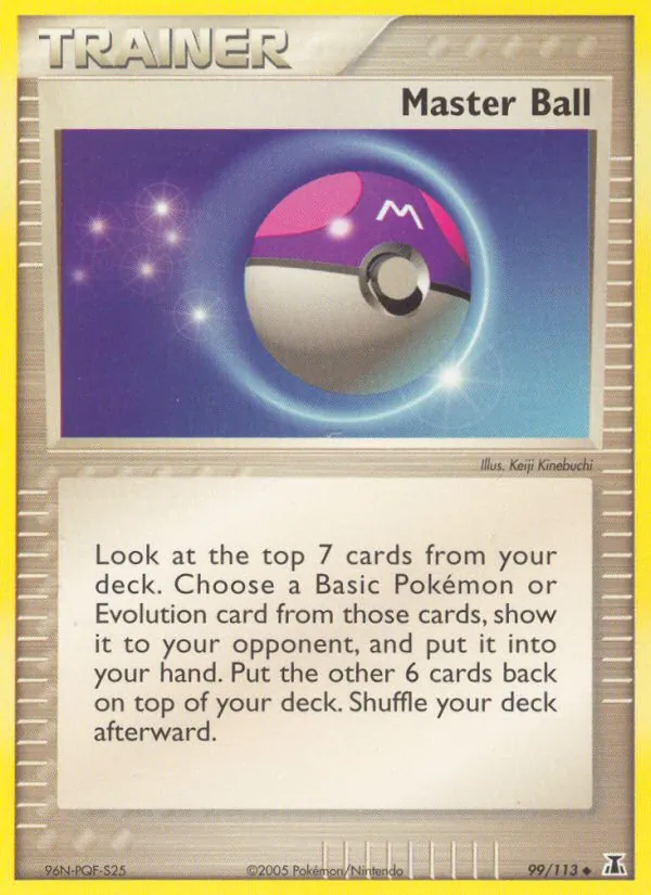 Master Ball, Delta Species 099/113