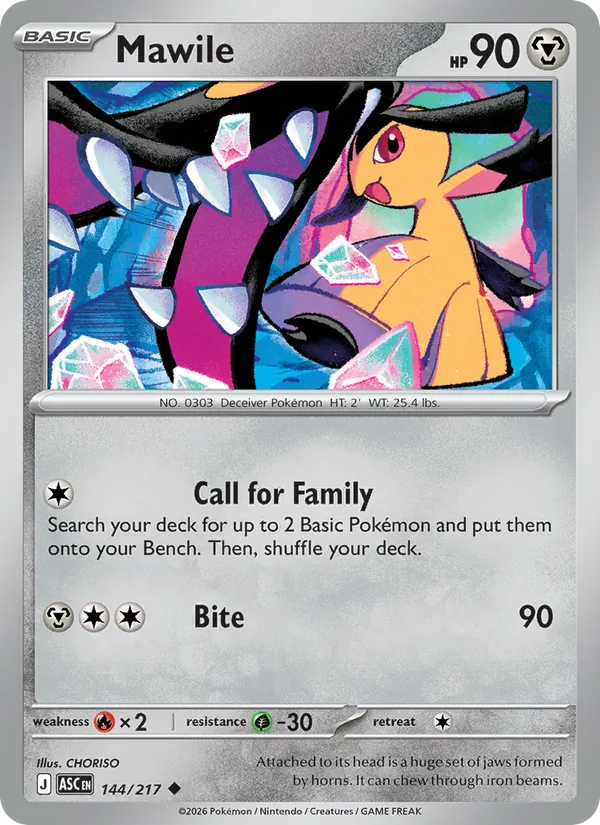 Mawile, Ascended Heroes 144/217