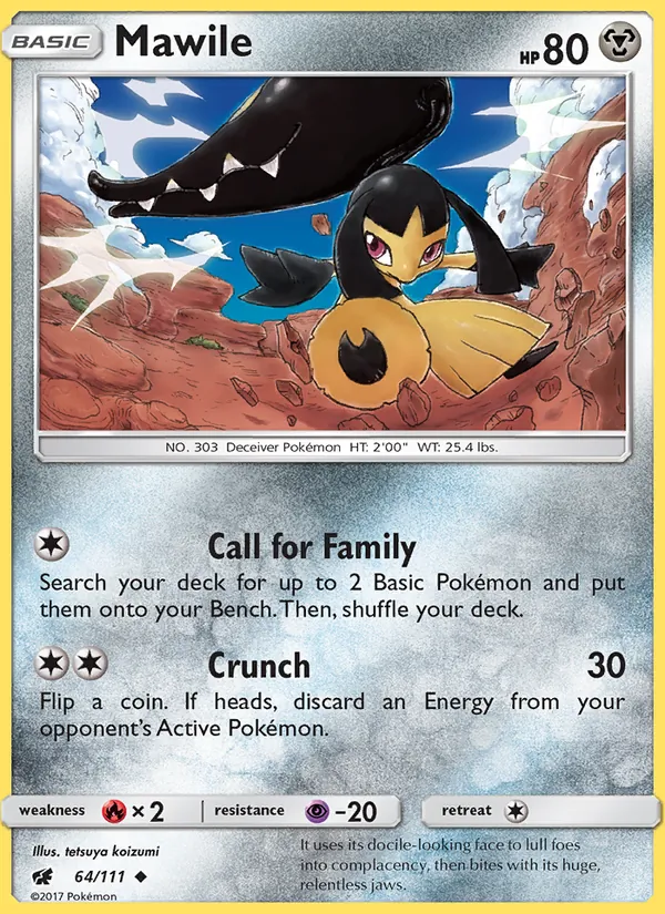 Mawile, Crimson Invasion 064/111