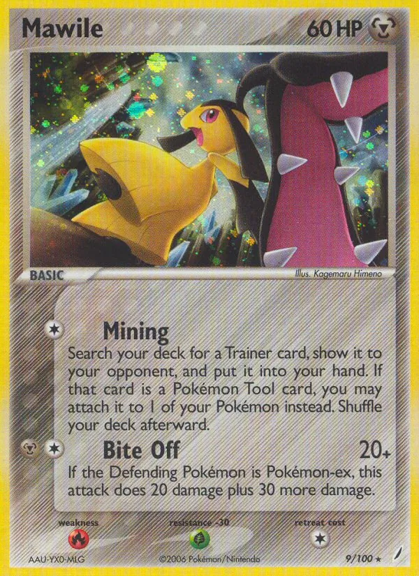 Mawile, Crystal Guardians 009/100