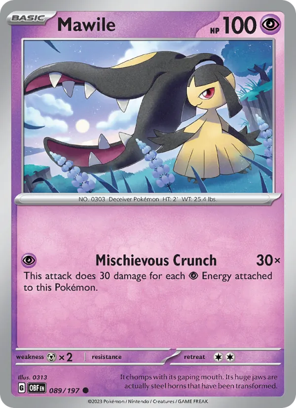 Mawile, Obsidian Flames 089/197